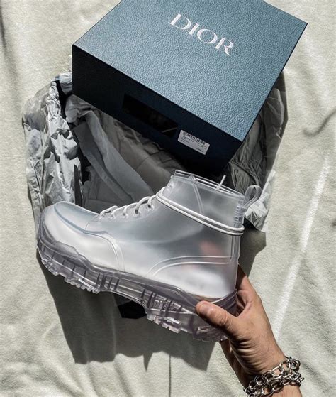 dior boots clear